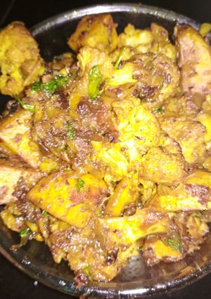 A picture of Gobi aaloo.