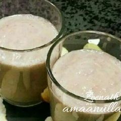 A picture of Green Apple and Chocolate Smoothie.