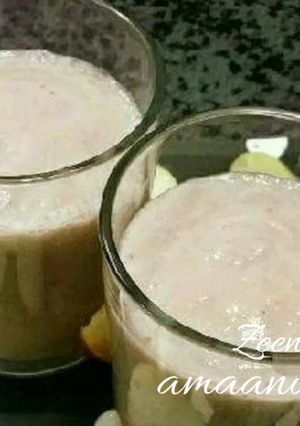A picture of Green Apple and Chocolate Smoothie.