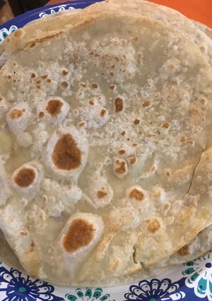 صورة لوصفة خبز الشباتي (باريتا) الهندي 😋