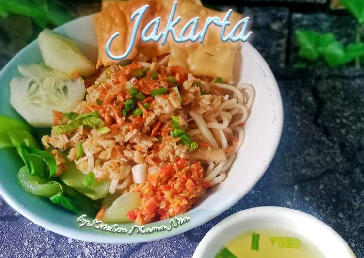 step by step Memasak Mie Ayam Jakarta yang bikin betah