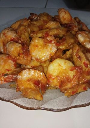 Foto resep Udang tempe balado
