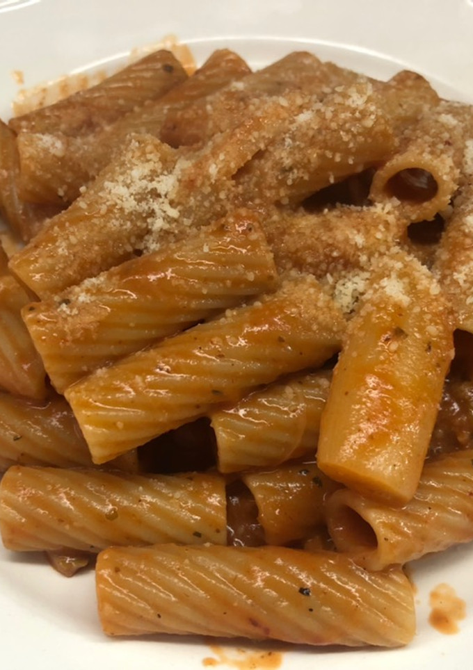 Una foto de Pasta Tortiglioni a la Sonorense