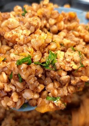 Фото Ароматная и рассыпчатая гречка по-купечески!.