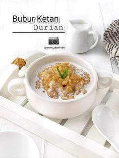 Foto resep Bubur Ketan Durian