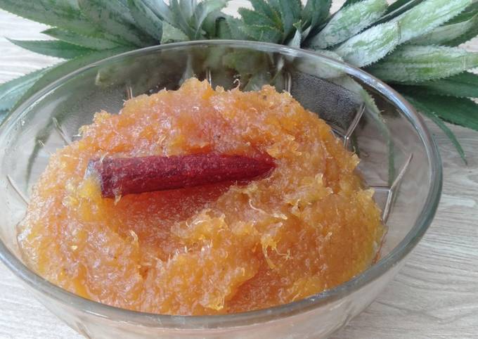 Resep Selai Nanas Homemade Untuk Nastar Kue Dll Oleh Tiffany Elma Eryani Cookpad