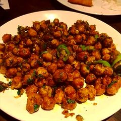 A picture of Fried Corn Chilli.