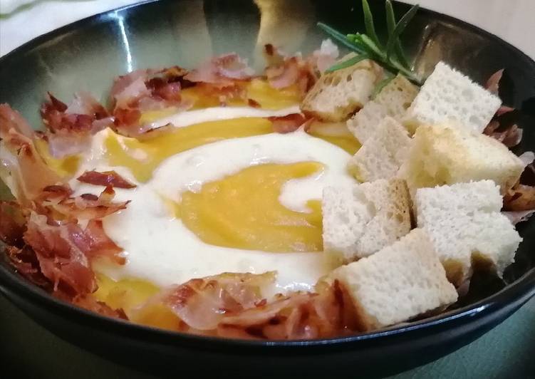 Steps to Prepare Fatto in casa super veloce Crema di zucca