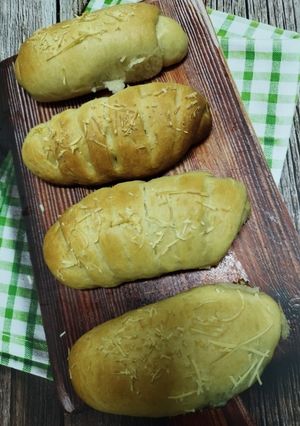 Foto resep Roti isi coklat dan keju
