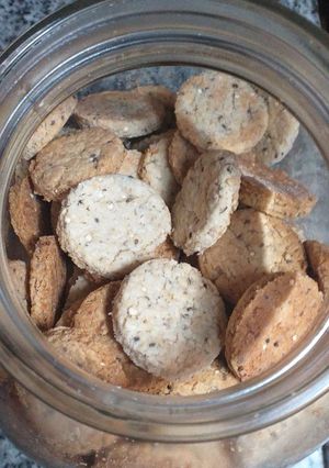 Una foto de Galletitas súper sanas de avena y sin azúcar 🍪👌😋