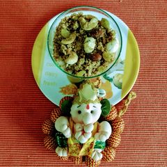 A picture of Punjabi Panjiri.