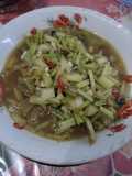 Tumis Batang Sawi Saos Tiram