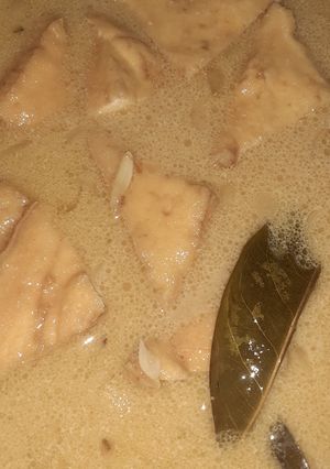 Foto resep Santen tahu udang