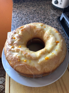 Una foto de Budín de naranja
