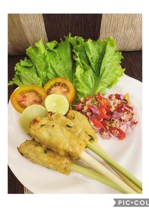 Foto resep Sate Lilit khas Bali & Sambal Matah
