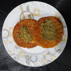 A picture of Semolina-Corn Mini Uttapa.