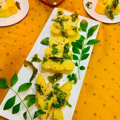 A picture of Cup cake dhokla.