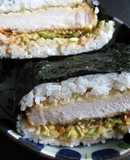 Tonkatsu Onigirazu (Rice Sandwich)