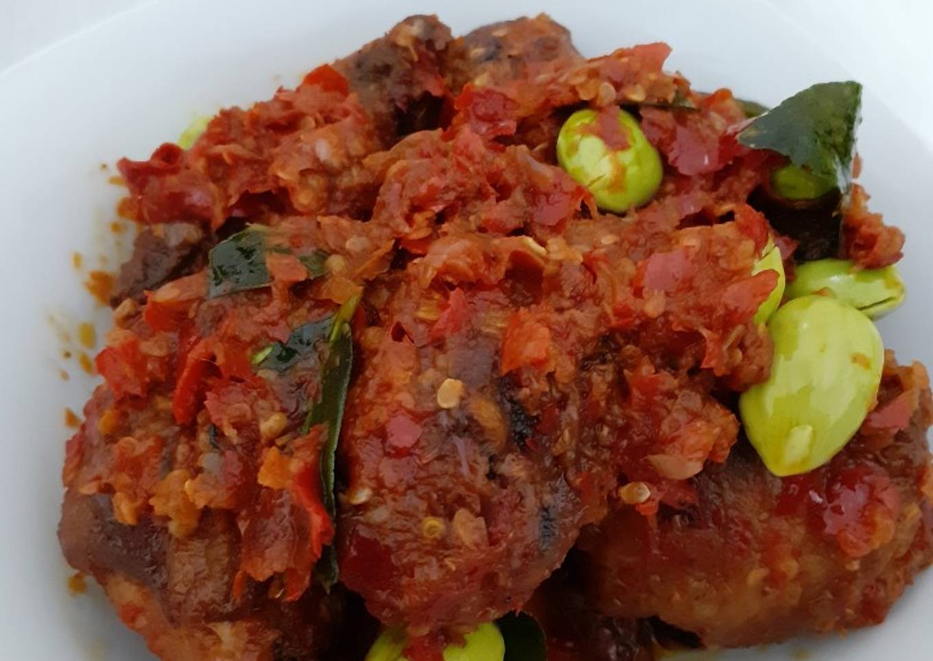 Ayam Balado Petai
