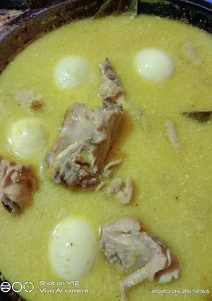 Foto resep Opor ayam dan telur