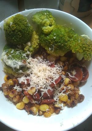 Una foto de Mazorcada de verduras