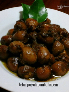Foto resep Telur Puyuh Bumbu Bacem