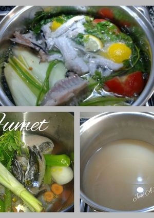 Foto principal de Elaboración de un caldo de pescado o fumet