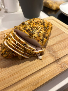 A picture of 100% Natural Turkey Breast Cold Cut - Perfect for Batch Cooking.