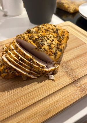 Una foto de Fiambre de pechuga de pavo 100% natural - Ideal para batch cooking