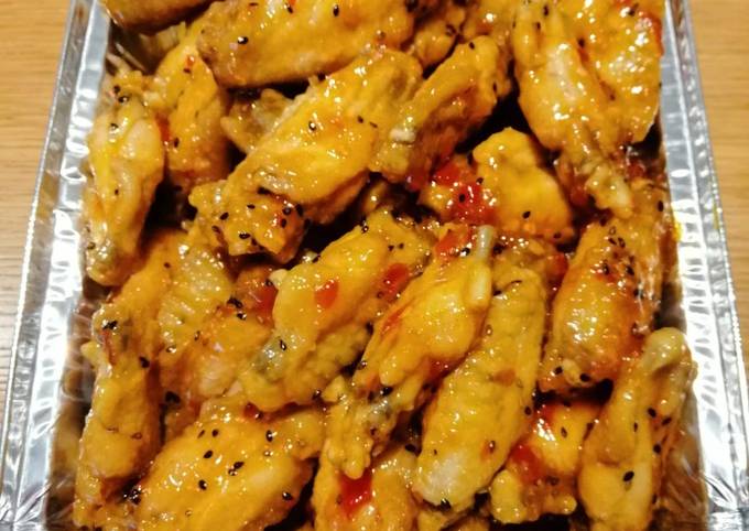 Recipe of Ultimate Sweet Chilli Chicken Wings