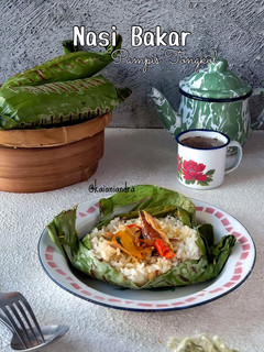Foto resep Nasi Bakar Pampis Tongkol