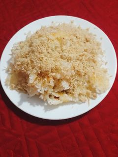 Hình của món Cơm cháy chà bông chiên giòn (CT đơn giản).