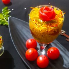 A picture of Tomato Rice.