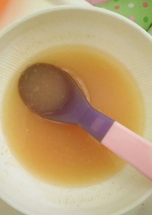 Foto resep MPASI Pir + jeruk baby