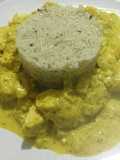 Pollo al curry de yogur