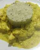 Pollo al curry de yogur