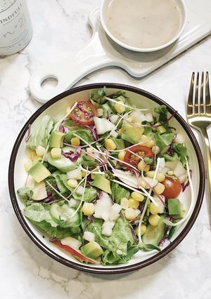 Hình của món Salad rau củ.
