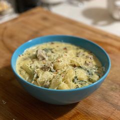 A picture of Pork & Gnocchi.