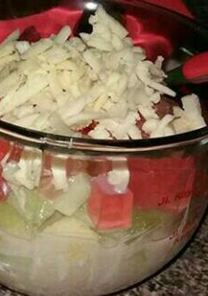 Foto resep Salad buah yakult ala mel