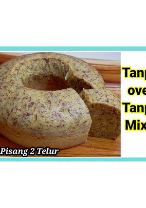 Foto resep Bolu Pisang 2 telur tanpa mixer