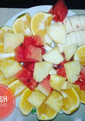 A picture of Fruit salad.