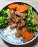 Bông cải xanh xào thịt bò