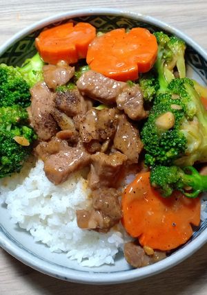 Hình của món Bông cải xanh xào thịt bò.