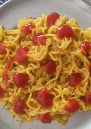 A picture of Plain maggi.