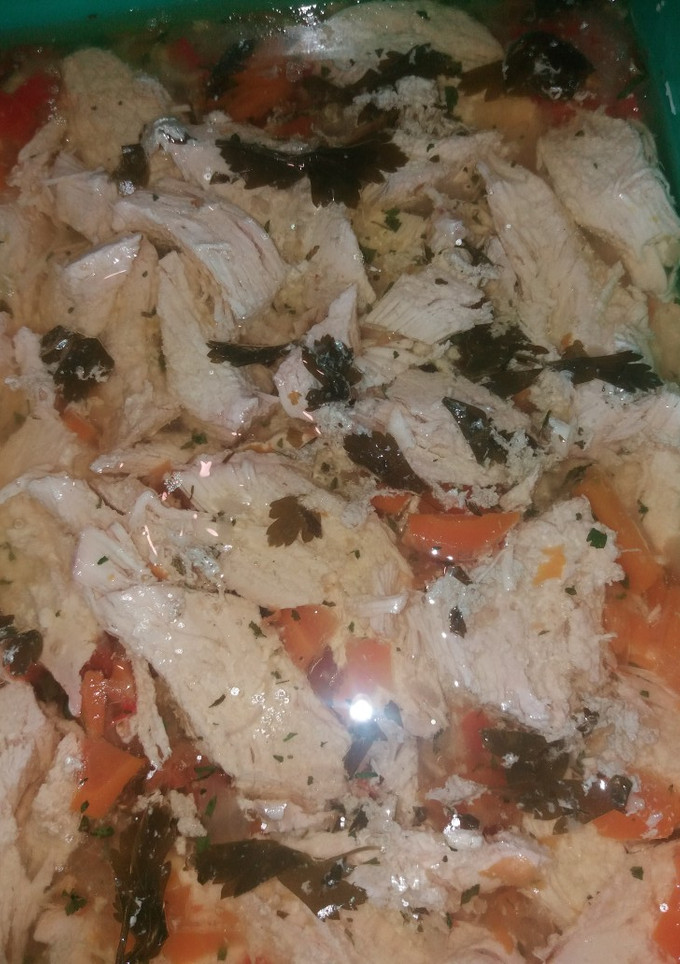Una foto de Pollo al escabeche