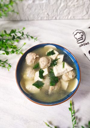 Foto resep Sup Tahu Putih Bakso
