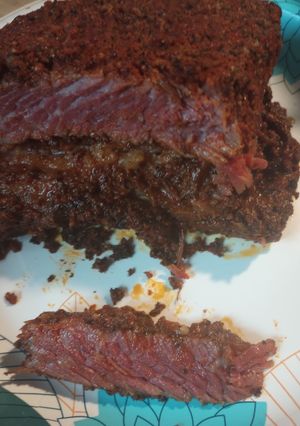 A picture of Pastrami, Homemade.