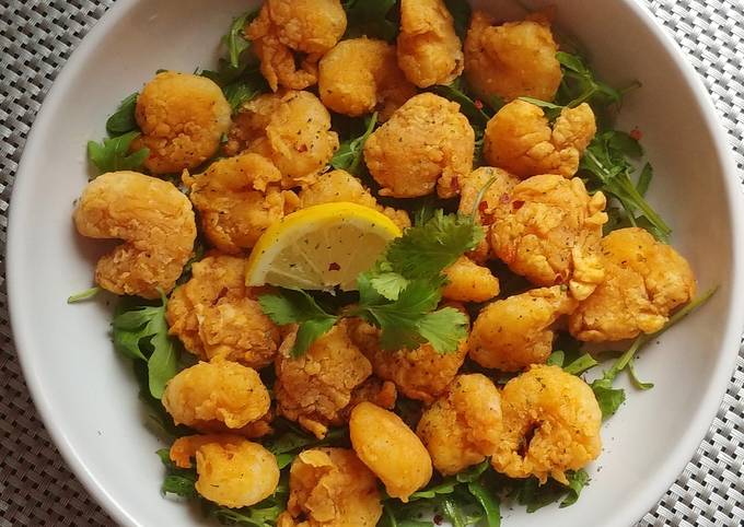 Simple Way to Prepare Delicious Fried king prawns