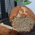 Budín de banana en licuadora