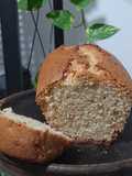 Budín de banana en licuadora